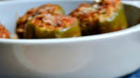 Italian Stove Top Stuffed Peppers with Ground Turkey Italian Stove Top Stuffed Peppers with Ground Turkey