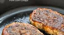 Pan Roasted Pork Loin Chops Pan Roasted Pork Loin Chops