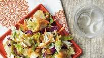 Crunchy Chinese Chicken Salad with Wonton Chips Crunchy Chinese Chicken Salad with Wonton Chips