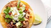 Pork Tinga Tostadas Pork Tinga Tostadas