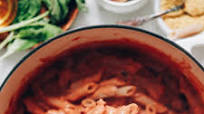 Creamy Vegan Pink Pasta (30 Minutes!) Creamy Vegan Pink Pasta (30 Minutes!)