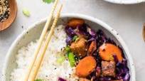 MIRIN & MAPLE TEMPEH STIR FRY MIRIN & MAPLE TEMPEH STIR FRY