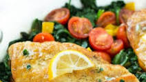 Pan Seared Chicken Breast with Spinach Pan Seared Chicken Breast with Spinach
