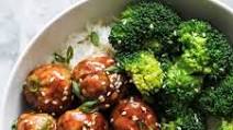 Ginger Sesame Chicken Meatballs Ginger Sesame Chicken Meatballs