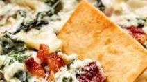 Roasted Garlic and Bacon Spinach Dip Roasted Garlic and Bacon Spinach Dip