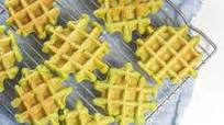 Freezer-Friendly Spinach Waffles Freezer-Friendly Spinach Waffles