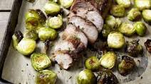 Soy Dijon Pork Tenderloin and Brussels Sprouts Sheet Pan Supper Soy Dijon Pork Tenderloin and Brussels Sprouts Sheet Pan Supper
