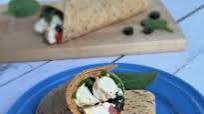 Greek Chicken Wraps Greek Chicken Wraps