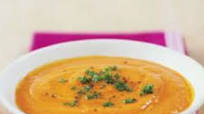 Red Pepper-Cauliflower Soup Red Pepper-Cauliflower Soup