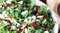 Kale Bacon and Cranberry Salad Kale Bacon and Cranberry Salad