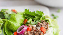 Beef Lettuce Wraps Beef Lettuce Wraps