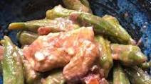 Okra with Bagoong Okra with Bagoong