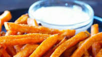 Frozen Sweet Potato Fries in Air Fryer Frozen Sweet Potato Fries in Air Fryer