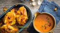 Baked potatoes with tomato fondue Baked potatoes with tomato fondue