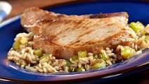 Avocado Ranch Pork Chops and Rice Avocado Ranch Pork Chops and Rice