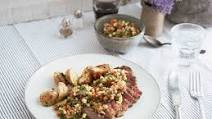 Grilled steaks with pico de gallo Grilled steaks with pico de gallo