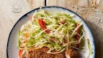 Panko-Crusted Pork Chops with Asian Slaw Panko-Crusted Pork Chops with Asian Slaw