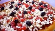 Homemade Feta cheese Pizza recipe Homemade Feta cheese Pizza recipe