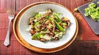 Korean Beef Bulgogi Bowl with Toasted Sesame Seeds Korean Beef Bulgogi Bowl with Toasted Sesame Seeds