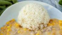 Cream corn chicken rice Cream corn chicken rice