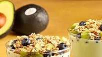Greek Yogurt Parfait with Avocado Greek Yogurt Parfait with Avocado