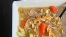Lazy Leftover Turkey Soup Slow Cooker Recipe Lazy Leftover Turkey Soup Slow Cooker Recipe