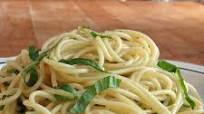 Spaghetti with Garlic & Herbs Spaghetti with Garlic & Herbs