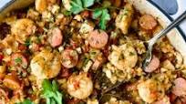 Low Carb Jambalaya with Chicken, Shrimp and Sausage Low Carb Jambalaya with Chicken, Shrimp and Sausage