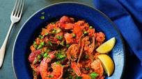 Chorizo & Seafood Paella Chorizo & Seafood Paella