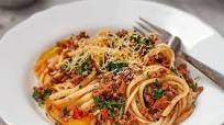 Beef Ragû with Spaghetti