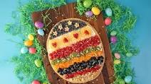 Easter Egg Fruit Pizza Easter Egg Fruit Pizza