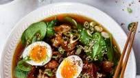 Homemade Ramen with Bacon & Soft-Boiled Eggs Homemade Ramen with Bacon & Soft-Boiled Eggs