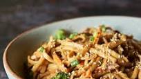 Peanut Sauce Udon Noodles Peanut Sauce Udon Noodles