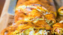 Italian Beef and Pepperoni Stromboli Italian Beef and Pepperoni Stromboli