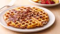 Pumpkin Waffles with Maple-Apple Syrup Pumpkin Waffles with Maple-Apple Syrup