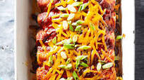 Sweet Potato and Black Bean Enchiladas Sweet Potato and Black Bean Enchiladas