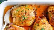 Crispy Oven Baked Chicken Thighs Crispy Oven Baked Chicken Thighs
