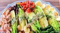 Salmon Nicoise Caesar Salmon Nicoise Caesar