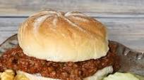 Sloppy Joe Sandwiches With Ground Beef and Sausage