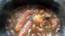 Recipe of Award-winning Slow-cooked liver and sausage Recipe of Award-winning Slow-cooked liver and sausage