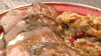 Pork Loin with Cranberry Apple Stuffing Pork Loin with Cranberry Apple Stuffing