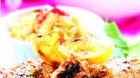 Goan pork burgers with chilli flavoured garlic & coriander rice Goan pork burgers with chilli flavoured garlic & coriander rice