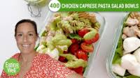 Chicken Caprese Pasta Salad Bowls Chicken Caprese Pasta Salad Bowls
