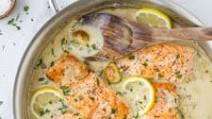 Whole30 Creamy Garlic Salmon Recipe Whole30 Creamy Garlic Salmon Recipe