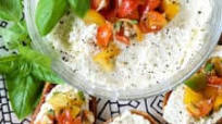 Whipped Feta Bruschetta Whipped Feta Bruschetta