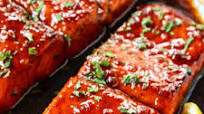 Honey Glazed Salmon Honey Glazed Salmon
