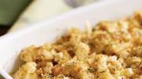 Peppery Egg Noodle, Farmer's Cheese & Cauliflower Gratin Peppery Egg Noodle, Farmer's Cheese & Cauliflower Gratin