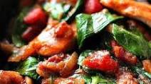 Chicken and Spinach Skillet Dinner Chicken and Spinach Skillet Dinner