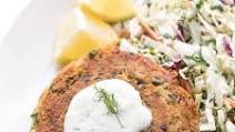 Whole30 + Keto Salmon Cakes with Lemon Dill Aioli Whole30 + Keto Salmon Cakes with Lemon Dill Aioli