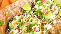 Smoky Black Bean Avocado Tostadas Smoky Black Bean Avocado Tostadas
